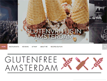 Tablet Screenshot of glutenfreeamsterdam.com